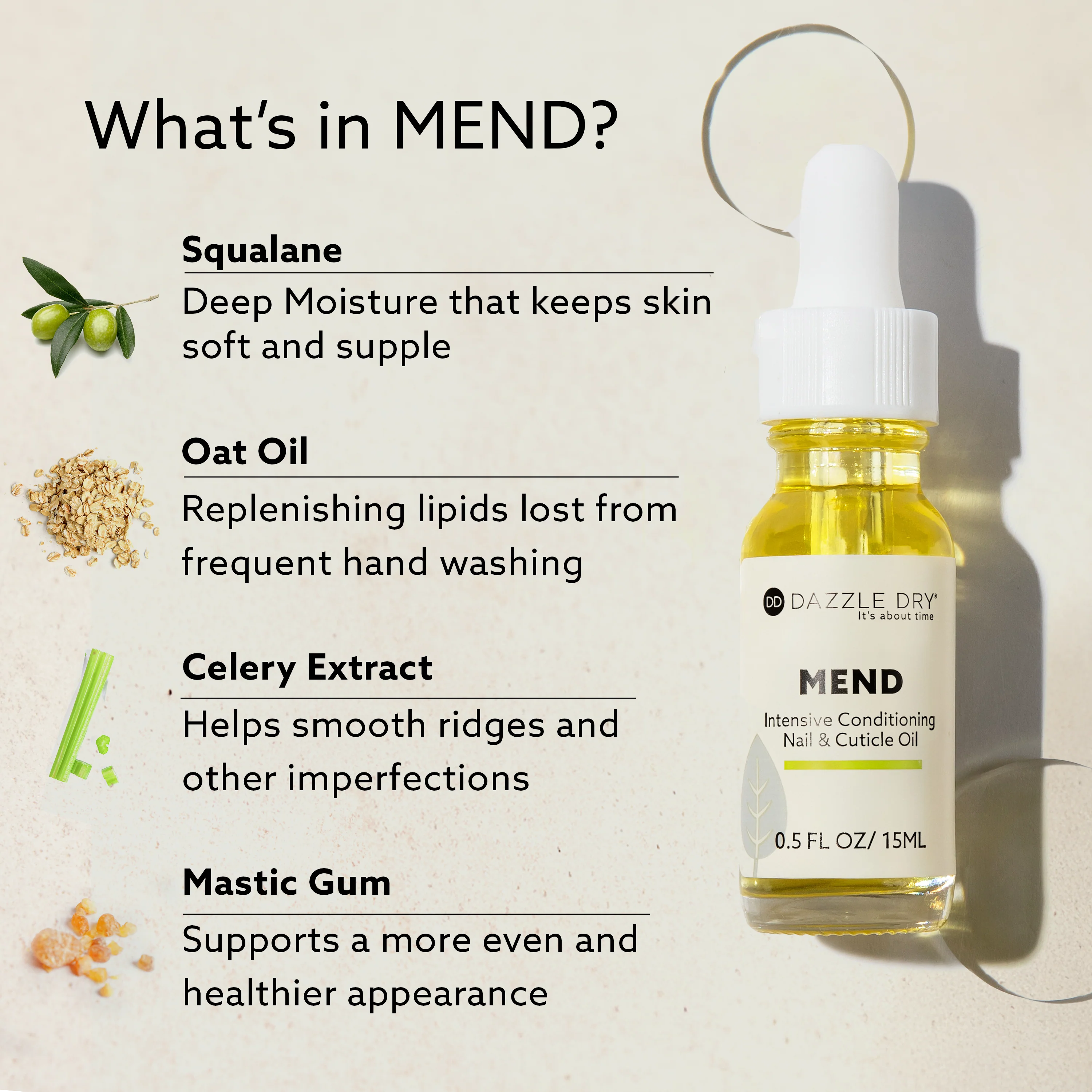 MEND Intensive Conditioning Nail & Cuticle Oil - Image 5